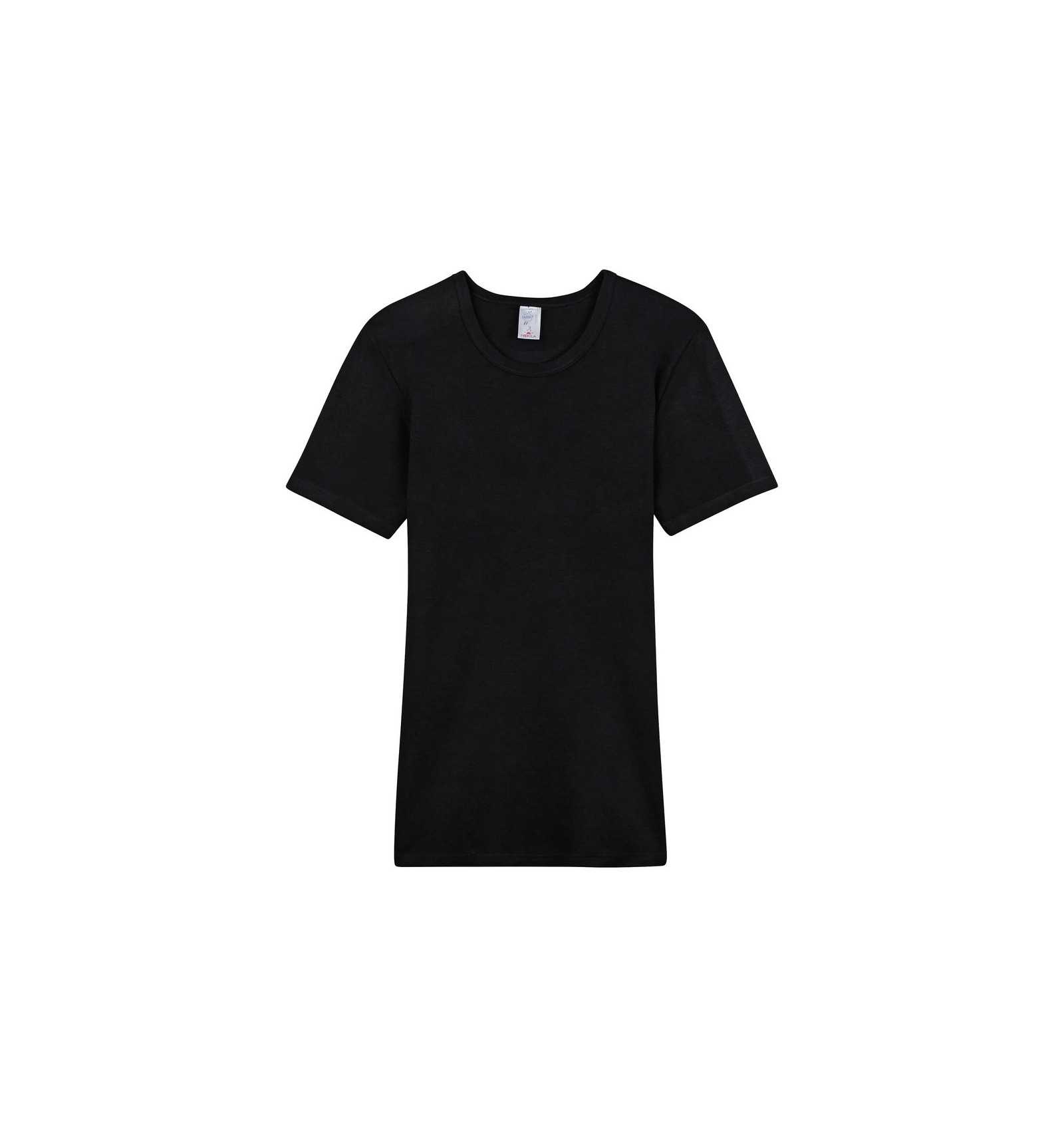 T-Shirt Thermique Homme Noir Ultra Chaud - Made in France