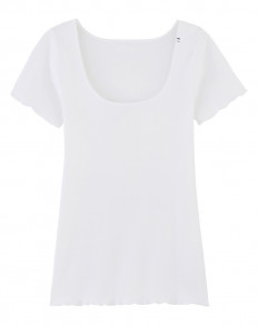 T-shirt Femme coton Bio - Blanc