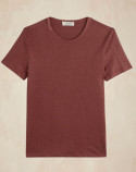 T-shirt homme Lin - Terracotta