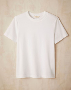 T-shirt homme blanc 180g | Made in France Lemahieu
