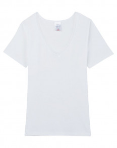 T-shirt femme chaud - blanc