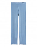 Pantalon ample - Bleu océan - Femme
