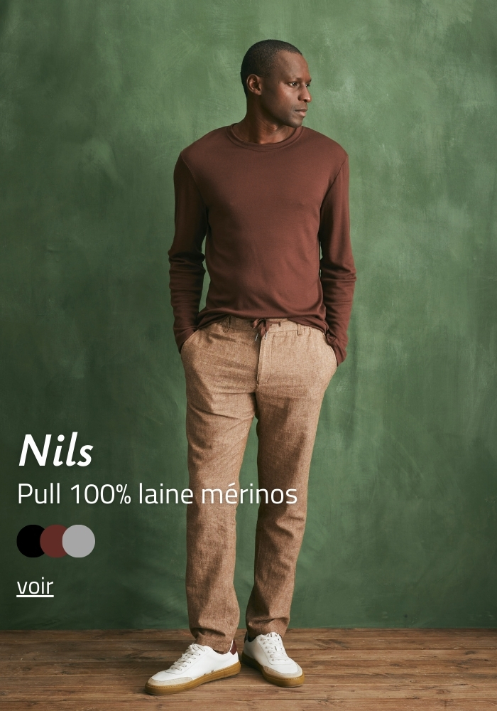 Pull 100% laine mérinos Made in France | Lemahieu