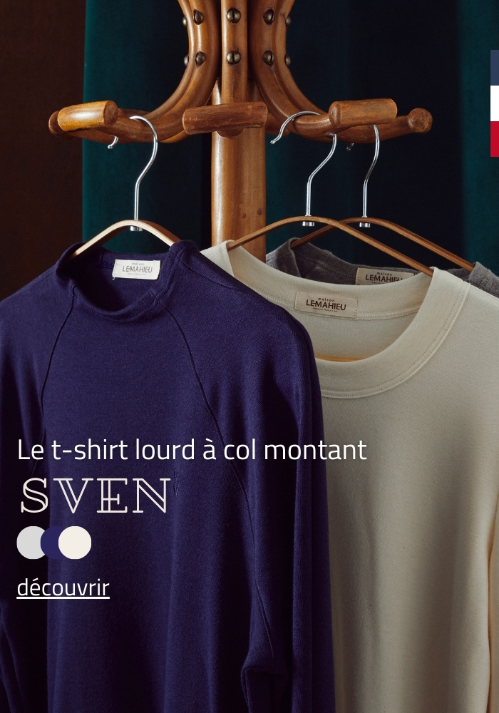 T-shirt épais lourd | Made in France - Lemahieu